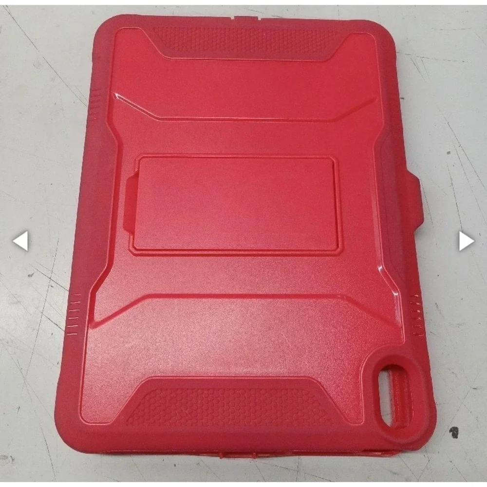 Red Rugged Case for iPad 10th Gen 10.9 2022 / iPad 11 2025 Kickstand‎ Shockproof